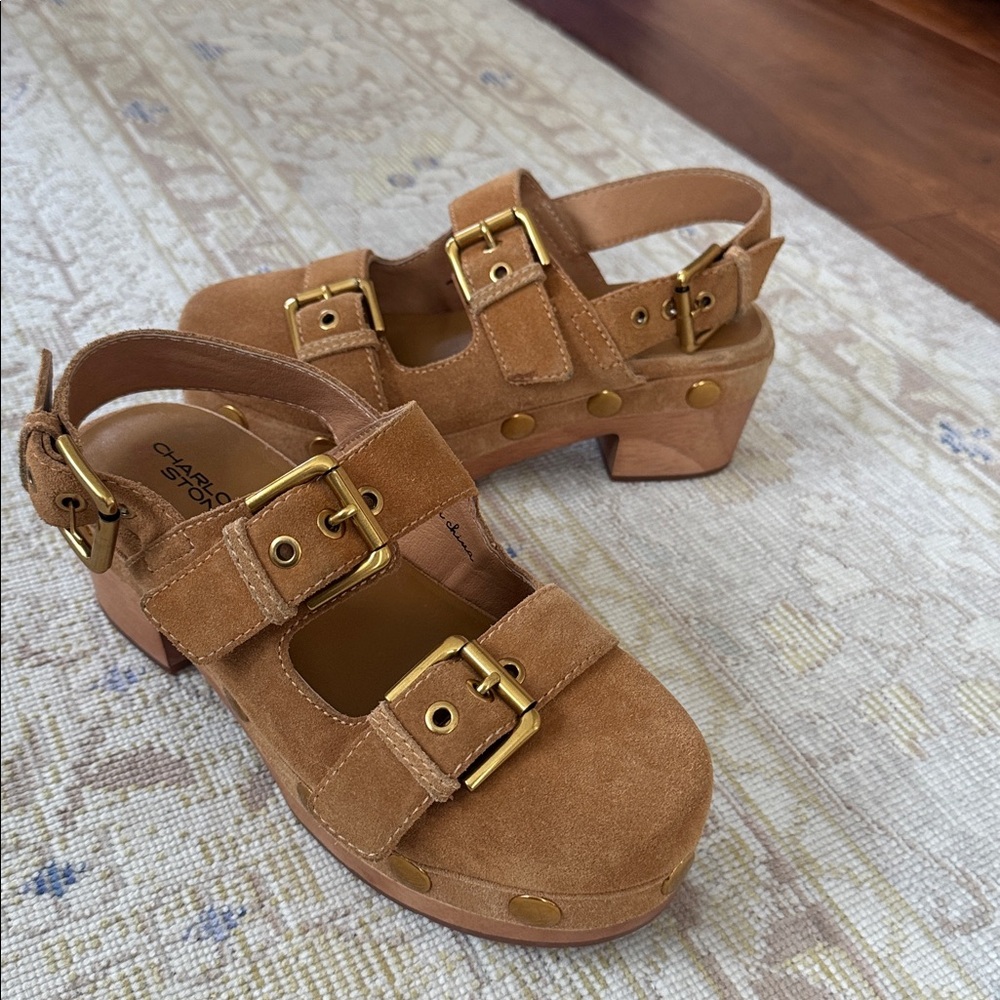 Charlotte Stone Clogs - Picture 2 of 12